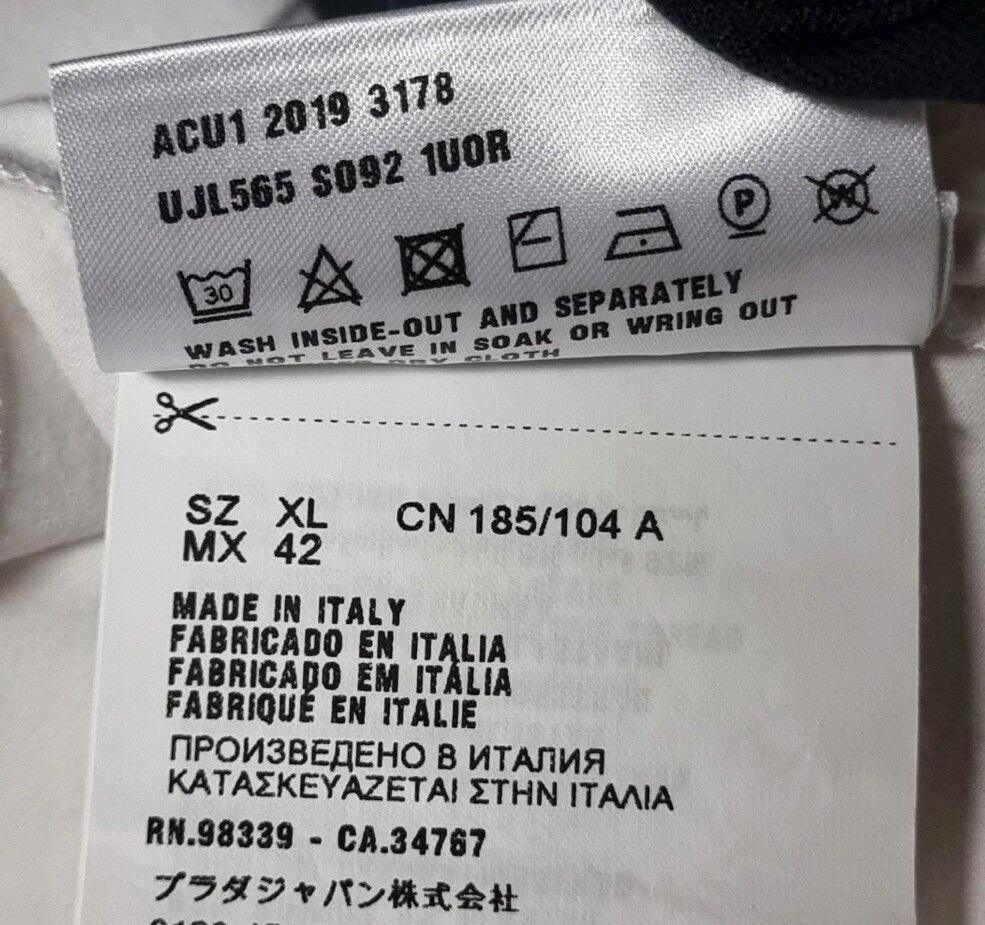 T shirt Prada cotone elasticizzato 48214368