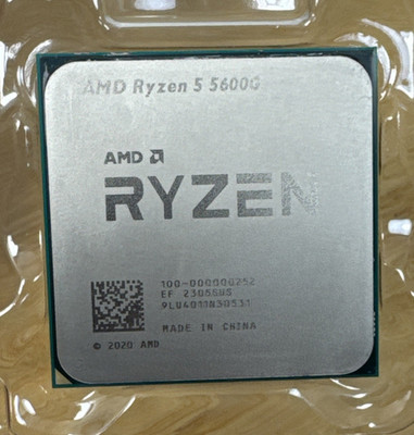 AMD Ryzen 5 5600g Processor 6-core, 12-thread Zen 3 AM4 CPU