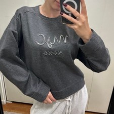 Xoxo Women's Grey Sweatshirt