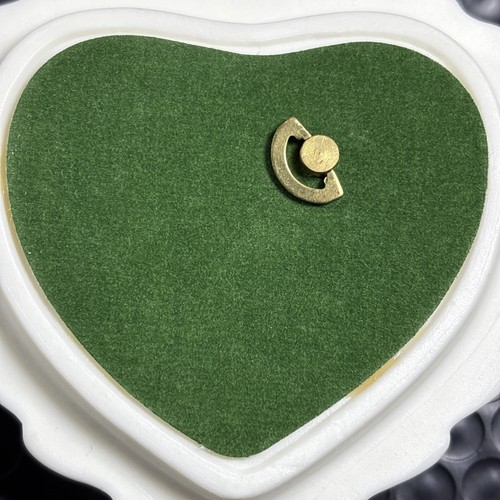 Heritage House Porcelain Music Box Heart Shaped plays Love Me Tender It Works - Picture 6 of 15