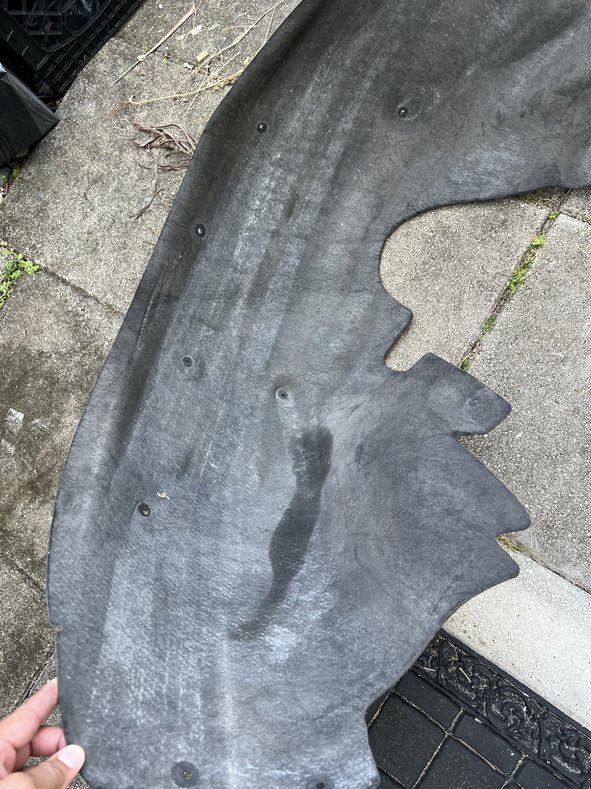 2014-2021 Rolls Royce Wraith Rear Left Side, Oem inner Fender Liner