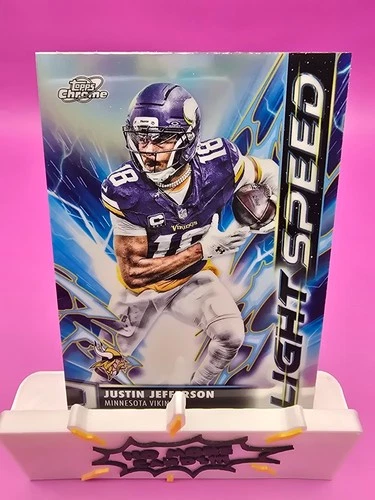2025 Topps Cosmic Chrome Justin Jefferson Base (RAW)