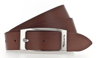 Tamaris Leather Belt W90 GüRtel Cognac Hellbraun Neu