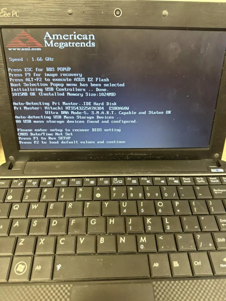 ASUS Eee PC 1001PXD For Parts Only Untested - Image 2 of 4