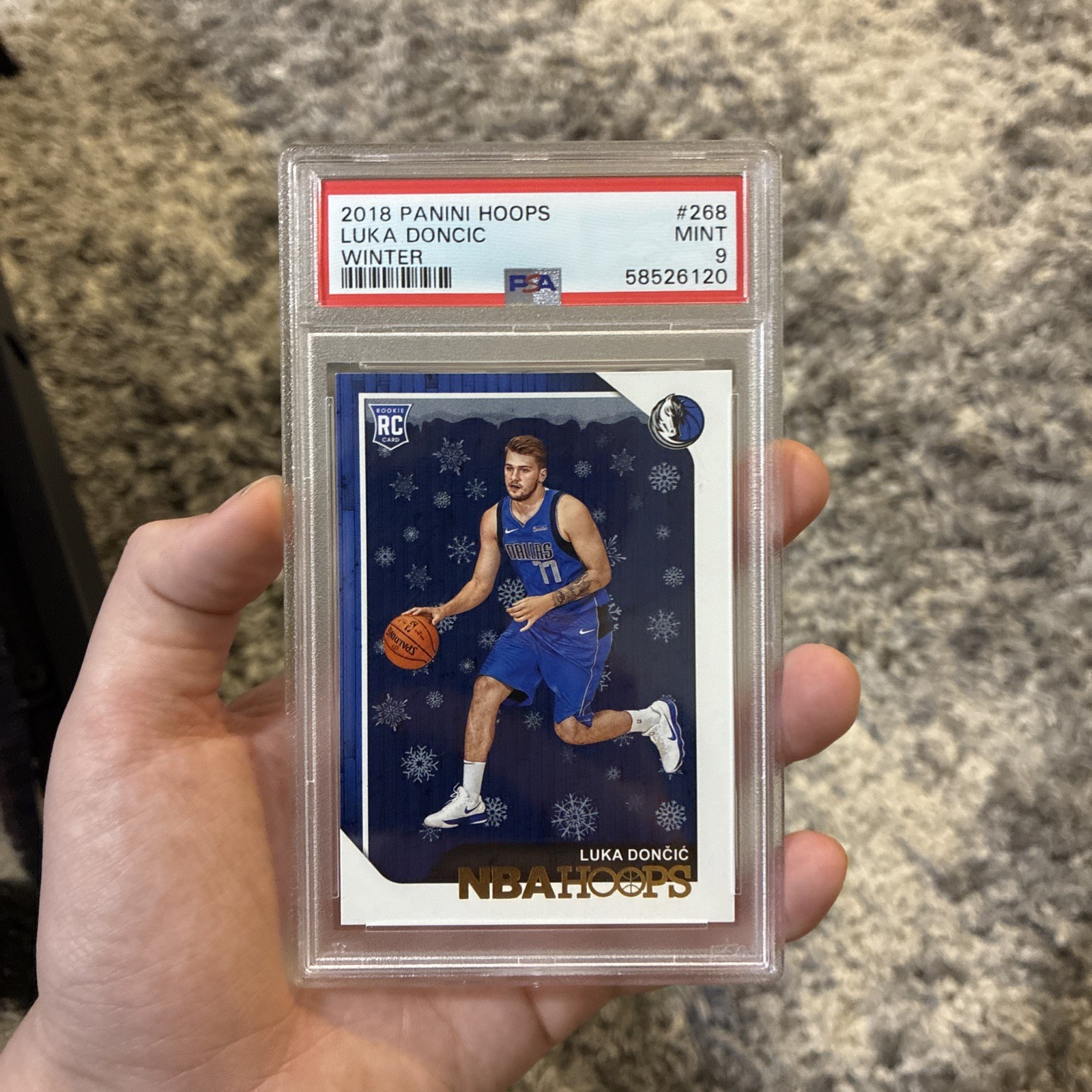 2018 NBA HOOPS LUKA DONCIC WINTER PSA 9 RARE NO.268 LAKERS INVEST🔥🚨📈