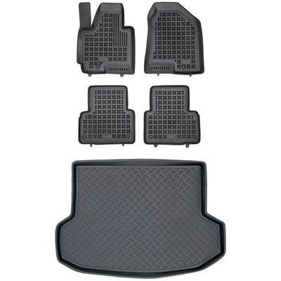 Rezaw-Plast Floor Mats & Cargo Liner for Hyundai Tucson 2010-2015 Odor No Trim