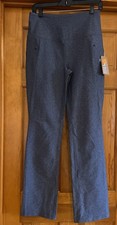 Eddie Bauer Women  s Trail Tight Pants Medium Gray Leggings UPF 50 High Rise