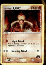 EX Team Magma vs Team Aqua #61/95 Team Magma's Baltoy MP+ on eBay