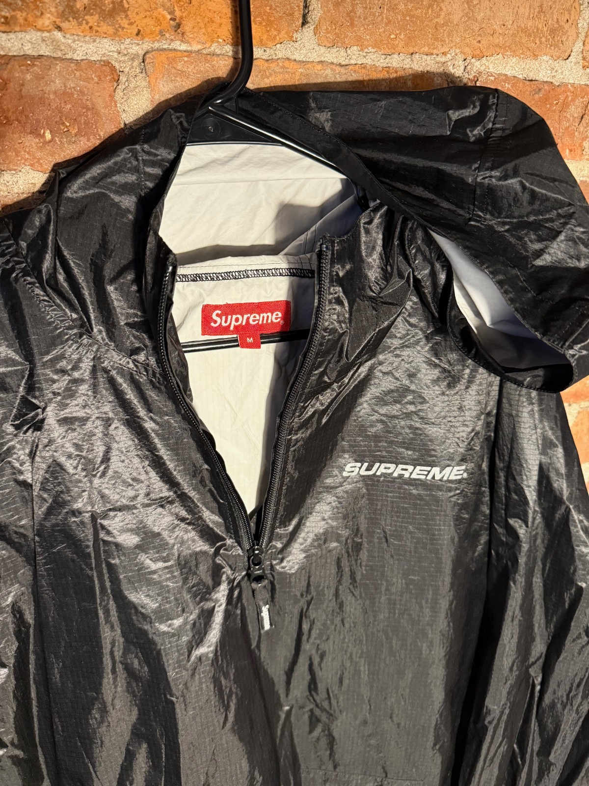 Supreme Packable Ripstop Pullover Windbreaker 3m … - image 4