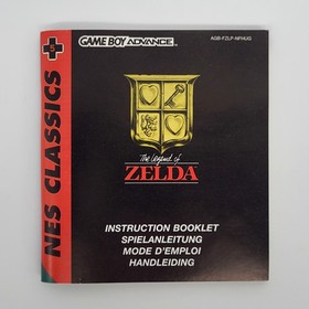 The Legend of Zelda - Nintendo Game Boy Advance GBA - NES Classics - Near Mint