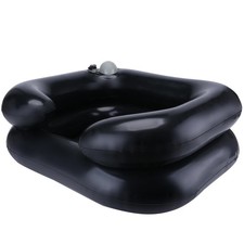 Upgraded Inflatable Hair Washing Basin with Built-In Manual Pressure Inflation,