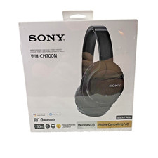 Sony WH-CH700N Wireless Noise Canceling Over Ear Headphones Bluetooth Black NEW