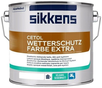  11,09 L   10 L Sikkens Cetol  Wetterschutzfarbe Extra RAL 7024 graphitgrau