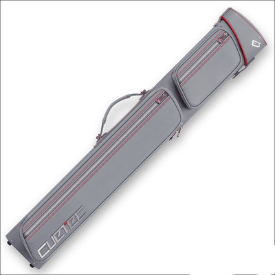 Cuetec Pro Line 95-752 2Bx4S Gray/Red Billiards Pool Cue Stick 2x4 Case