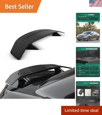 Glossy Carbon Look Rear Spoiler Wing For Cars - Aerodynamic Lightweight Design