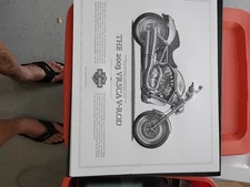 Harley Davidson Cornerstone Collection Prints  1903-2003 5 prints 20"x16"