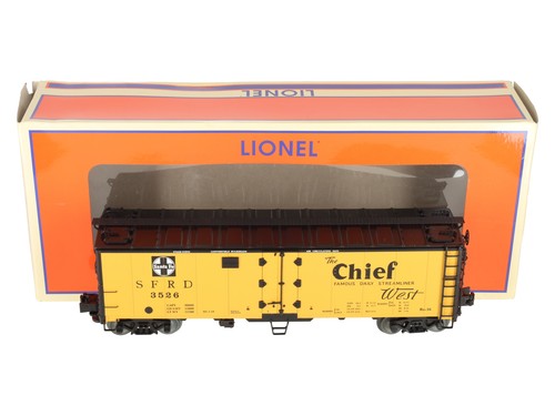 Lionel 1926120 O Santa Fe Freightsounds Reefer #3526 EX/caja | Condition: Used