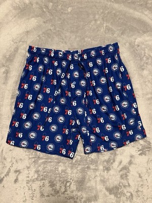 Philadelphia 76ers Mens Blue Concepts Sports  Lounge  Pajama Shorts Size Medium