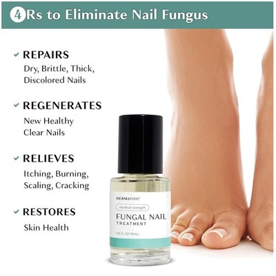 Effective Antifungal Solution for Nail Fungus - 0.5 Fl Oz