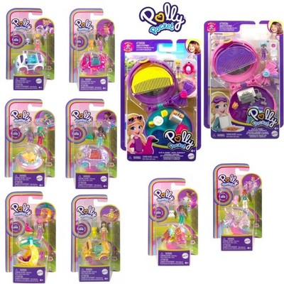 POLLY POCKET METAL CAR MICRO PLAY SET VEHICLE