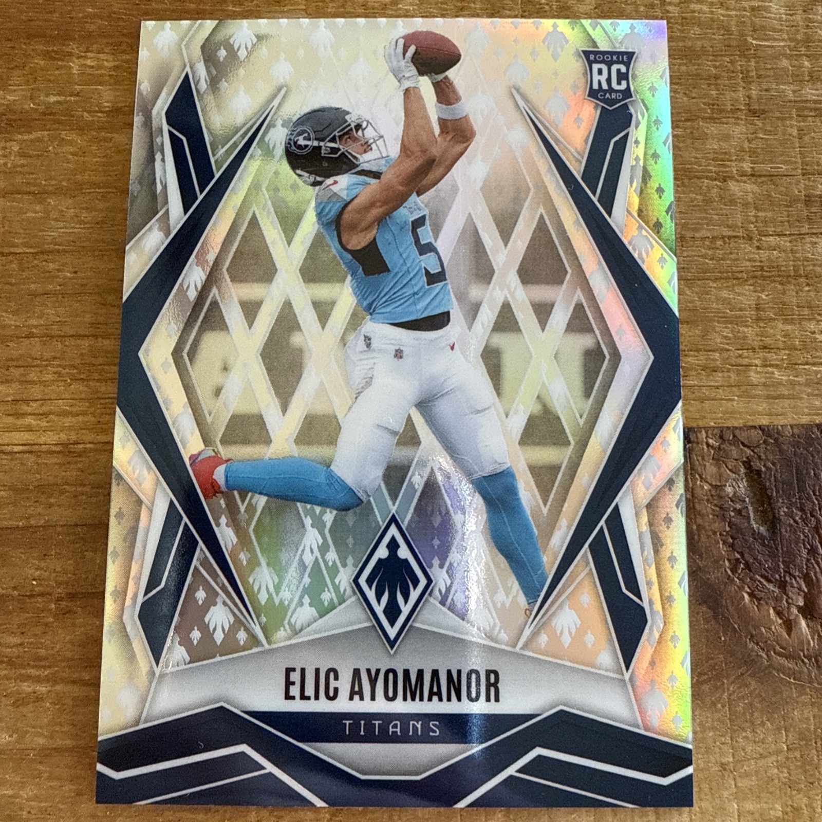 Elic Ayomanor 2025 Panini Phoenix Football RC Rookie Phoenix Parallel /149 #167