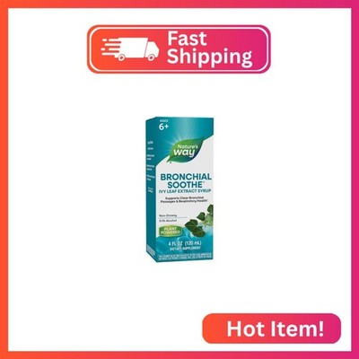 Nature's Way Bronchial Soothe Ivy Leaf Extract Syrup, Supports Respiratory Healt