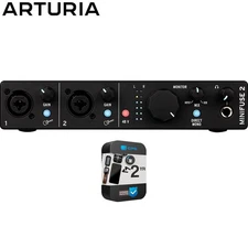 Arturia MiniFuse 2 2x Input USB-C MIDI Audio Interface with 26 Month Protection