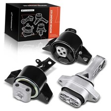 3PCS Engine Motor Mount Transmission Mount Torque Strut Mount Set Compatible