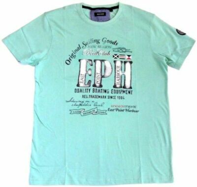 Blue Seven Herren Shirt East Point maritimes T-Shirt Sailing Goods mint XXL,XXXL