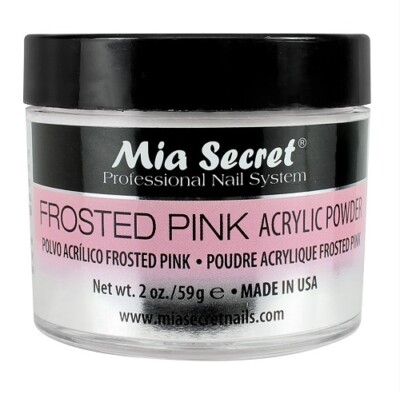 Acryl Nagelpulver Profi Nagelsystem Frosted Pink Mia Secret - Made in USA