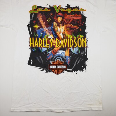 DS 2009 Harley Davidson T-Shirt Las Vegas Nevada Casino American