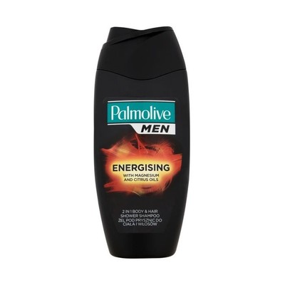 Palmolive Men Energizing 2in1 Body & Hair Shower Gel Shampoo 250ml 8.4oz