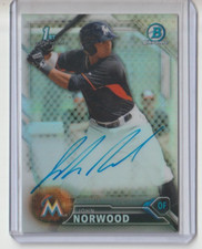 2016 Bowman Chrome John Norwood #CPA-JN SN /499 AUTO