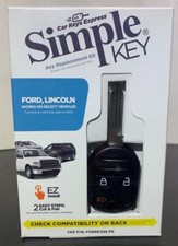 Simple Key Car Keys Fob Kit Ford Lincoln Mazda Mercury Programmer New Free Ship Simple Key Car Keys Fob Kit Ford Lincoln Mazda Mercury Programmer New Free Ship