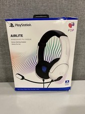 PDP AIRLITE Headset with Mic for PS5, PS4 - Frost White
