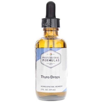 Thyro Drops 2 oz Professional Formulas Support Thyroid Function