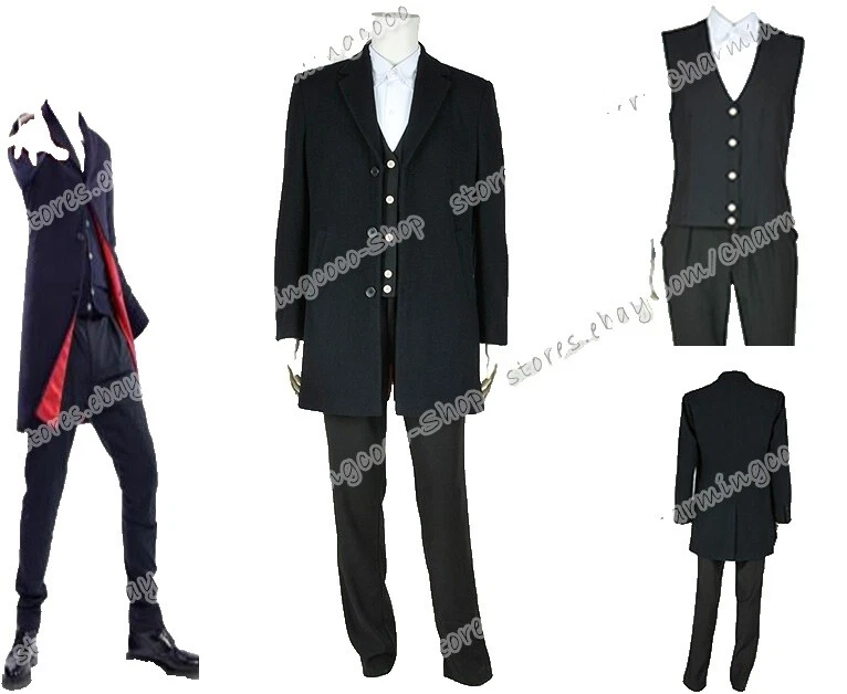 Mistura de lã Preto Fantasias Para Homens