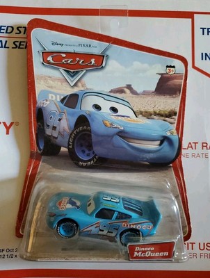 Disney Cars Desert Back series DINOCO MCQUEEN Bent Card