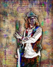 BECK Pop Art 16x20inch Poster, Beck Tribute Art, Beck Print Free Shipping US