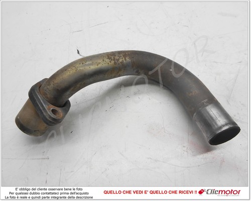 Krümmer Schalldämpfer Links 2 Original Aprilia Pegaso 650 Ie 2003-2004