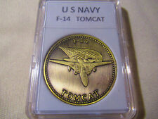 U.S Army Militaria Navy F-14 Tomcat Fighting Fighter Air Force Challenge Coin