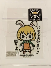 One Piece B-Side Label Sticker Carrot Waterproof US SELLER