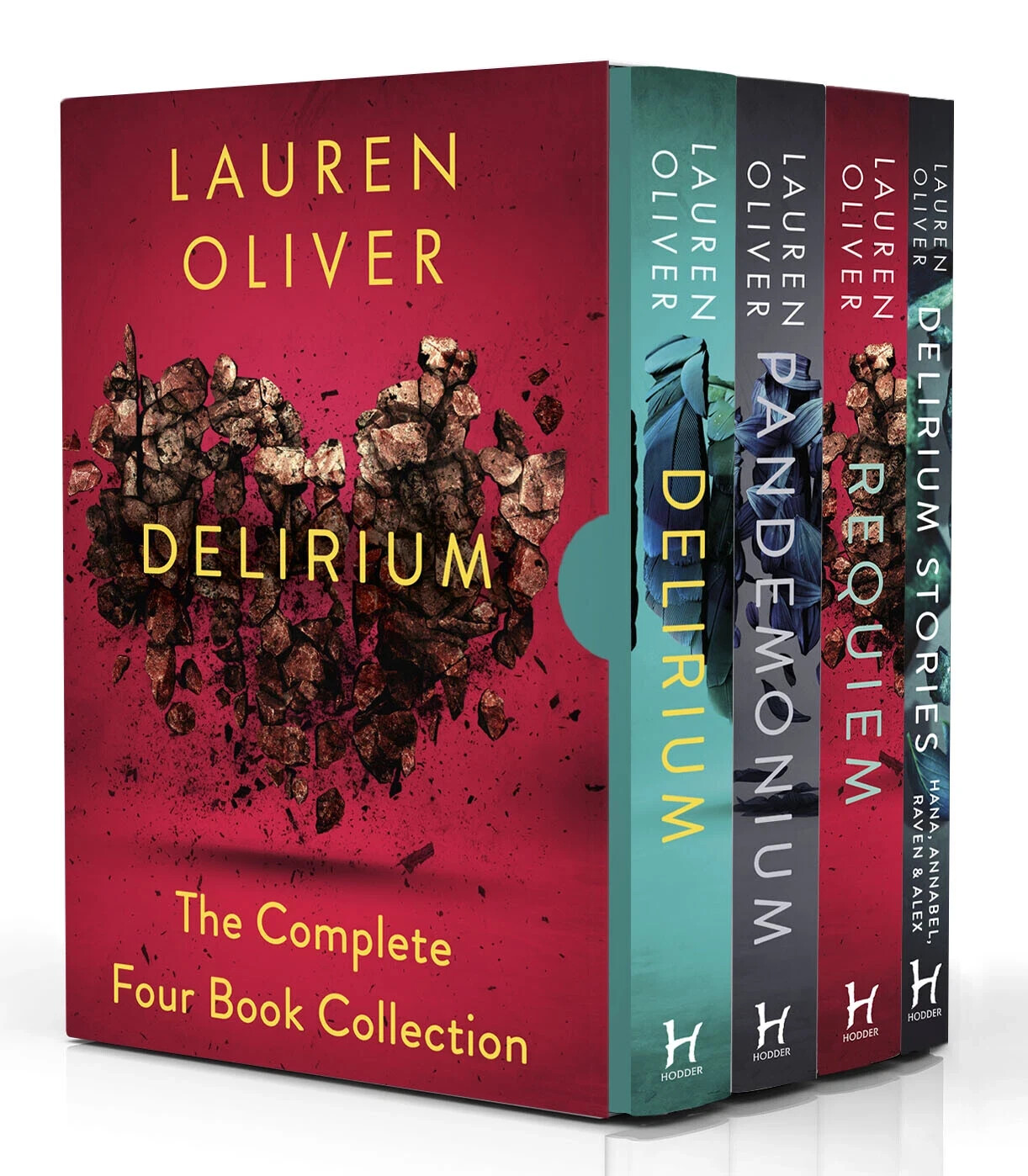 Delirium Series The Complete 4 Books Collection Box Set by Lauren Oliver PB NEW