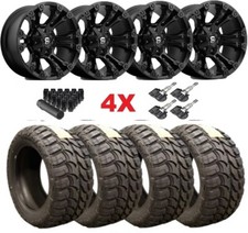 17 Black Fuel Vapor Wheels Rims Tires 35125017 Fits Jeep Gladiator Wrangler 17 Black Fuel Vapor Wheels Rims Tires 35125017 Fits Jeep Gladiator Wrangler