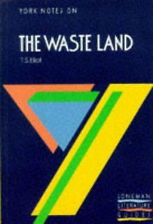 York Notes on T.S.Eliots Waste Land (Longman Literatu... | Buch | Zustand gut