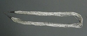 Liquid Silver 20 Strand Sterling Silver Necklace 26"