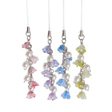 Phone Strap Flower Phone Chain Sweet Lilys of the Valley Phone Charm