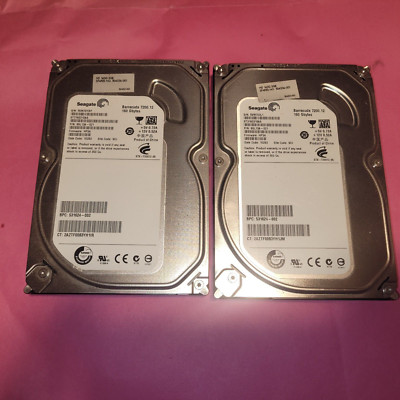 Lot 2 Seagate 160GB ST3160318AS 7200RPM 3.5  SATA Hard Drive HDD