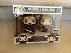 Funko Pop! Jon Snow & Bran Stark (Game of Thrones) 2-pk - BAM Exclusive