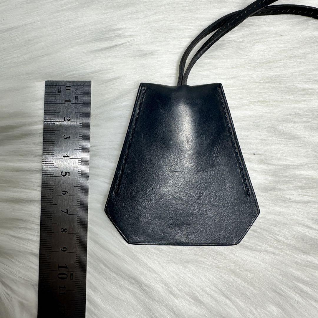 HERMES Leather Clochette Necklace Martin Margiela Key Ring HERMES Leather Clochette Necklace Martin Margiela Key Ring